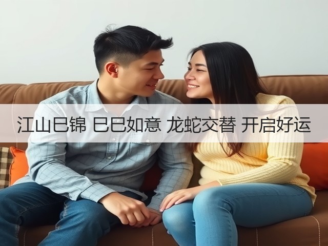 江山巳锦 巳巳如意 龙蛇交替 开启好运 江山巳锦 巳巳如意 龙蛇交替 开启好运