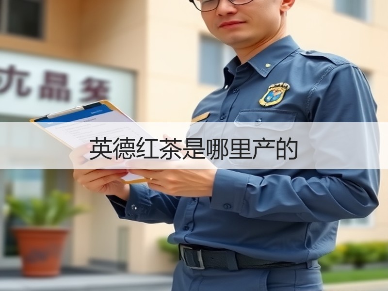 英德红茶是哪里产的