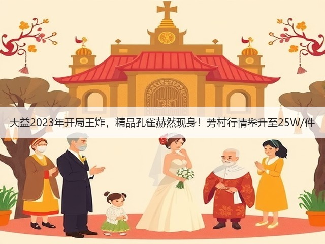 大益2023年开局王炸,精品孔雀赫然现身!芳村行情攀升至25W/件 大益2023年开局王炸,精品孔雀赫然现身!芳村行情攀升至25W/件